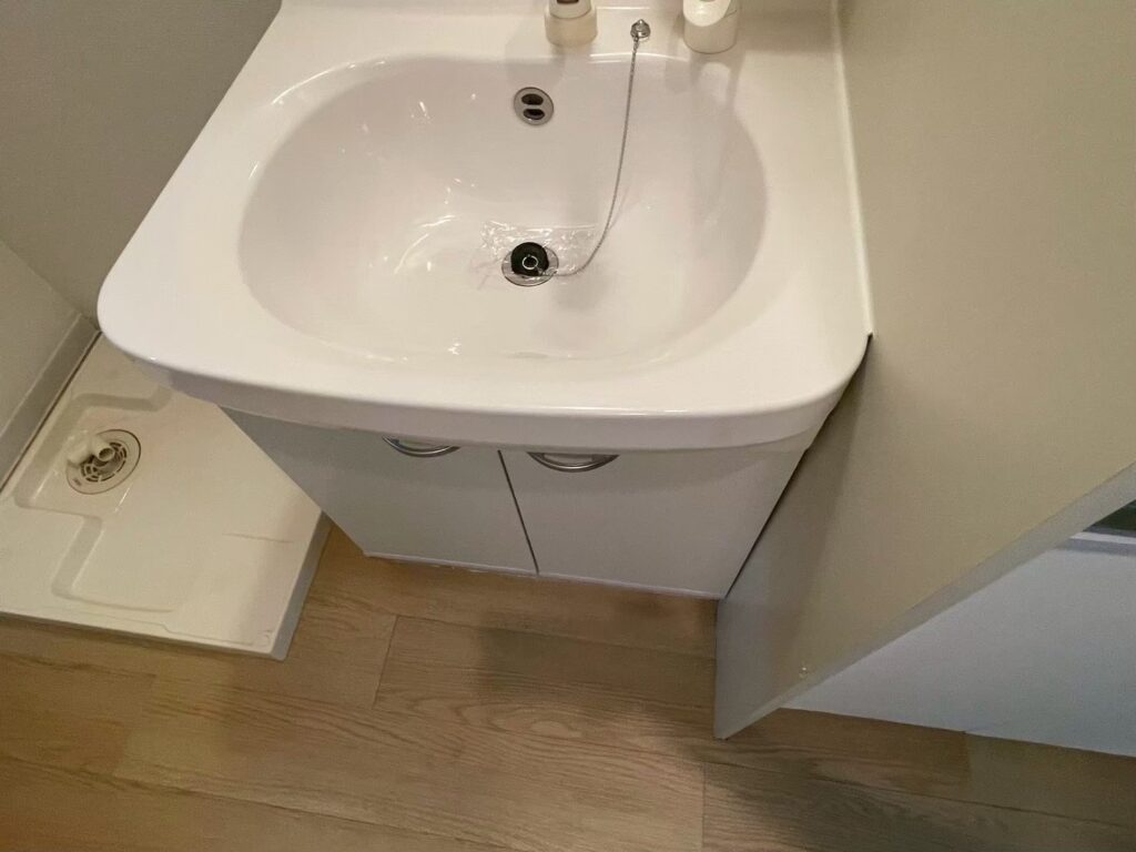 洗面所　クリーニング